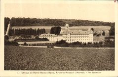 CPA Abbaye De Notre Dame D'Igny Arcis Le Ponsart Vue d'ensemble 