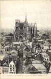 VINTAGE POSTCARD Amiens the Cathedral Seen from Of the Belfry