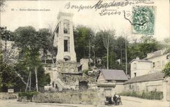 CPA Saint Germain En Laye Ascenseur 