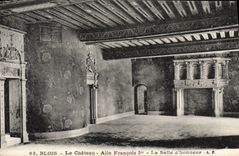 CPA Blois Le Chateau Aile Francois 1er La Salle d'honneur