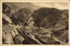 VINTAGE POSTCARD Hollow Nantua D' Enter Cerdon