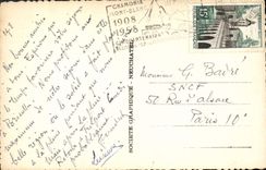 POSTAL MODERNA Chamonix Charmoz grande Aig de Blaitiere del plan y del sur