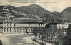 POSTAL Grenoble Palate De I' Universite de la VENDIMIA y hotel de I de la división