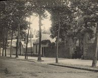 CPA Fontainebleau Grille De I'Ancien Hotel De Gabrielle d'Estrees