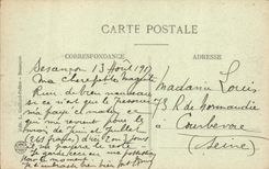 Opinión de Besanzón de la POSTAL de la VENDIMIA la ciudadela