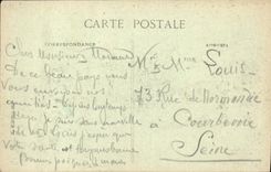 VINTAGE POSTCARD Beach of Saint Georges de Dionne Rocks of Vallieres