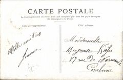 Panorama del St Jorte de Royan de la POSTAL de la VENDIMIA con la playa