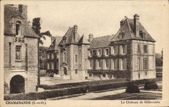 VINTAGE POSTCARD Chamarande the Castle of Gillevoisin