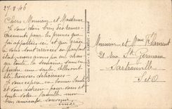 VINTAGE POSTCARD Chamarande the Castle of Gillevoisin