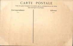 POSTAL Chartres de la VENDIMIA estatua de Marceau