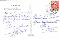 CPM Cannes Le Jardin des Hesperides 