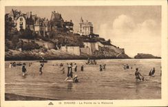 POSTAL Dinard de la VENDIMIA el punto del habitante Saint de Malo