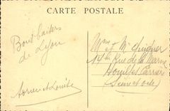 Basílica de Lyon de la POSTAL de la VENDIMIA de Notre Dame Fourviere el apse