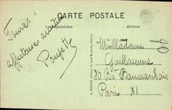 POSTAL Fouras de la VENDIMIA una esquina de la playa