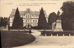 CPA Annecy La Prefecture Style Louis XIII et monument Sommeiller