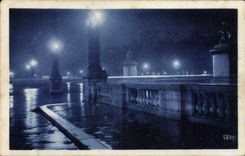 VINTAGE POSTCARD Paris Places Harmony