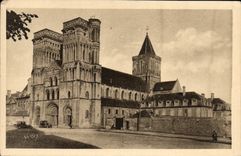 CPA Caen L'Abbaye aux Dames