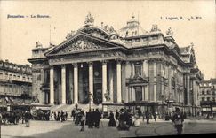 CPA Bruxelles La Bourse