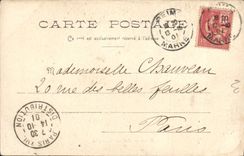 CPA Reims Arc de Triomphe