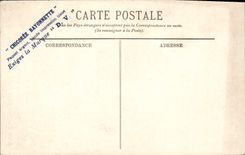 Puerta principal del corazón de Jacques del paladar de Bourges de la POSTAL de la VENDIMIA