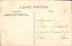 VINTAGE POSTCARD Houses Laffitte Talma Bridge in the park