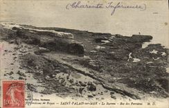 VINTAGE POSTCARD Holy Palate On Sea the Office Stone quarries