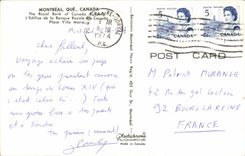 MODERN CARD Montreal That Canada The Royal Bank off Canada