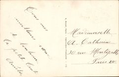 VINTAGE POSTCARD Fantasy Child Lily of the valley