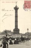 CPA Paris Colonne De La Bastille