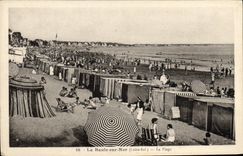 VINTAGE POSTCARD La Baule On Sea the Beach