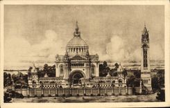 CPA La basilique de Lisieux Vue generale du projet