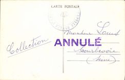 VINTAGE POSTCARD Dreux Entered of the Park of the Vault Saint Louis