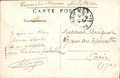 VINTAGE POSTCARD Langres the Town hall