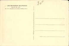 VINTAGE POSTCARD Dominican Monks Of France reciting the divine office