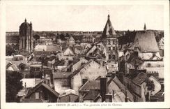 VINTAGE POSTCARD Dreux View Taken of the Castle