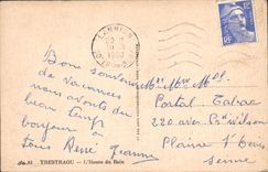 VINTAGE POSTCARD Trestraou the Hour of the Bath