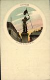 CPA Compiegne Statue de Jeanne d'Arc 