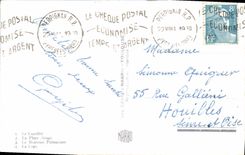 MODERN CARD Perpignan Castillet the Arago place the new palm house the cabin