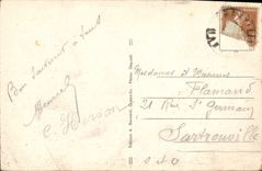 CPA Granville La Haute Ville et les Quais Bateaux