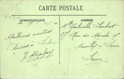 Jardines de mercado de Amiens de la POSTAL de la VENDIMIA