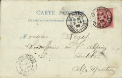 CPA Le Havre Entree d'un Trois Mats Barque Bateau