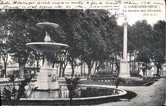 CPA Carcassonne Le Jardin des Plantes