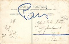 La POSTAL de la VENDIMIA Sens la puerta meridional de la catedral dice Portail del apoyo