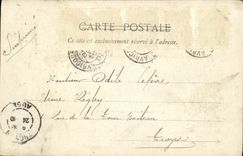 VINTAGE POSTCARD Toul the large bridge on the Moselle