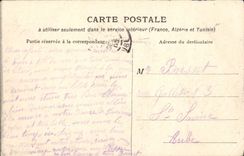 Fuente de Lyon Bartholdi de la POSTAL de la VENDIMIA