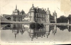 CPA Chantilly Le Chateau La Facade Nord Est