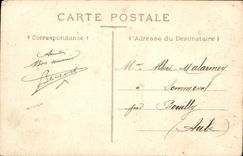 VINTAGE POSTCARD Chaumont Church Saint Jean side gate