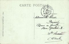 CPA Bordeaux Panorama Pris de la Tour Saint Michel