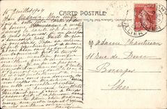 VINTAGE POSTCARD Vichy Church Saint Louis Vault of Our Of Pity