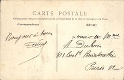 VINTAGE POSTCARD De Champigny with the Chennevieres Game preserve the Marne Sunday